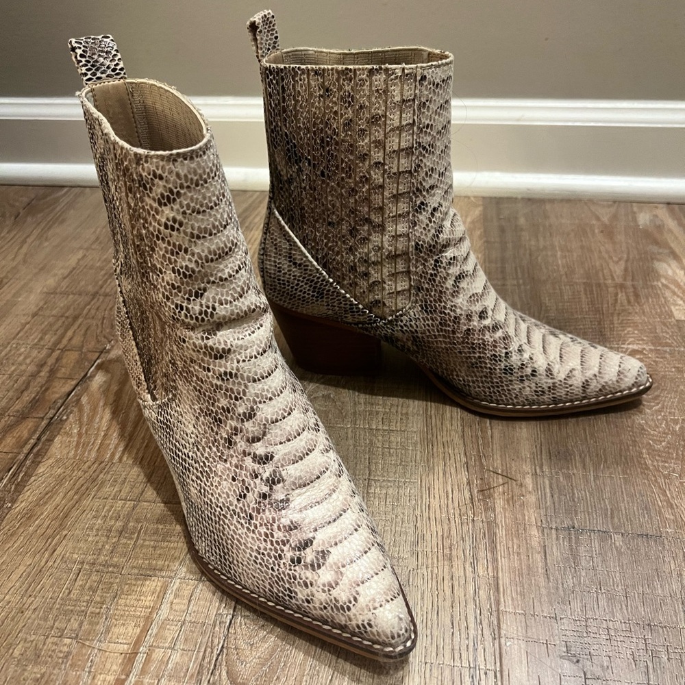 Snakeskin Boots